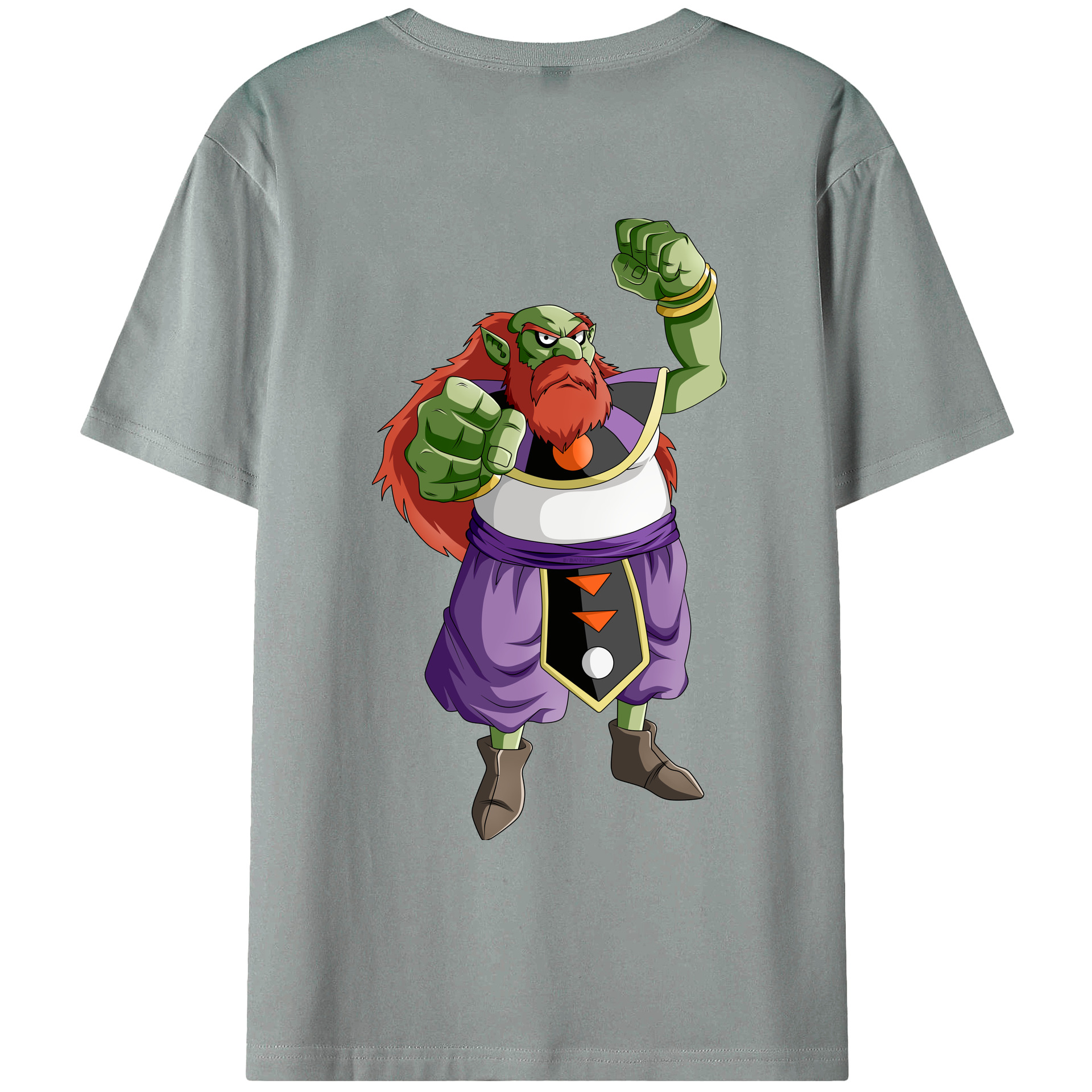 （画像用） ドラゴンボール DRAGON BALL 綿100％ メンズ半袖Tシャツ（バックプリント） 通気性